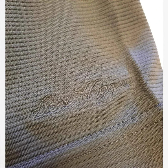 Ben Hogan Grey Ribbed Polo Performance Shirt Size  XL - Picture 8 of 9